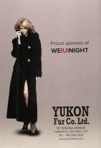 Proud Sponsor of We|U|Night - Yukon Fur